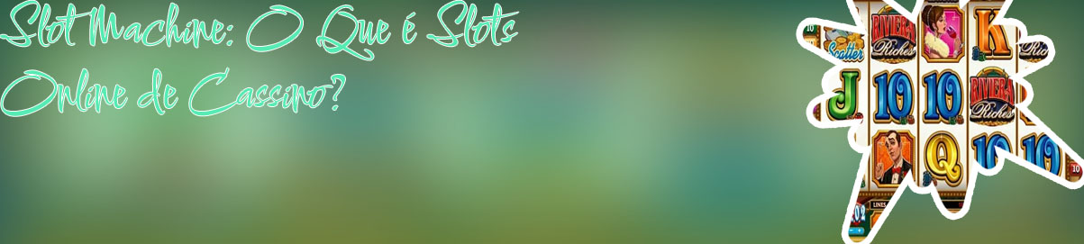 Jogos online slot